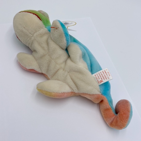 Ty Beanie Baby "Iggy" The Iguana Tie Dye 1997 - Picture 10 of 12
